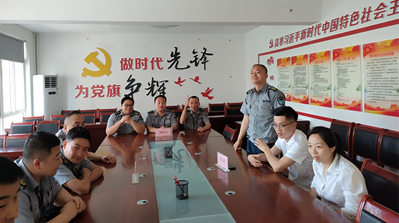 金盾護衛公司組織開(kāi)展“百年新征程 奮斗新時(shí)代”  慶祝建黨100周年知識競賽活動(dòng)