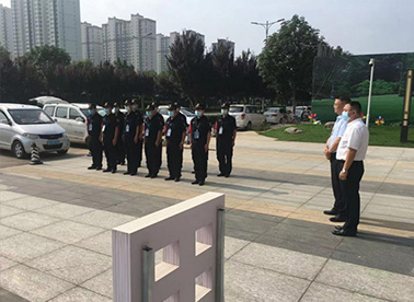 8月10日寶能華府項目駐勤上崗